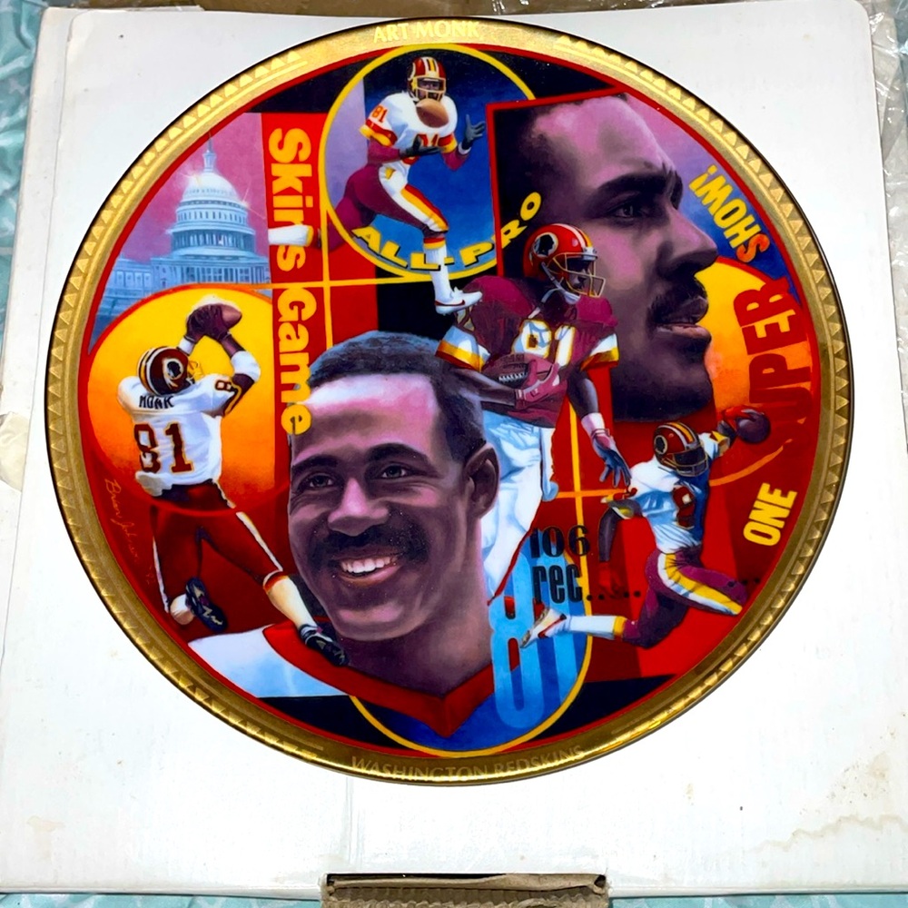 Sports Impressions plate 1993 Art Monk